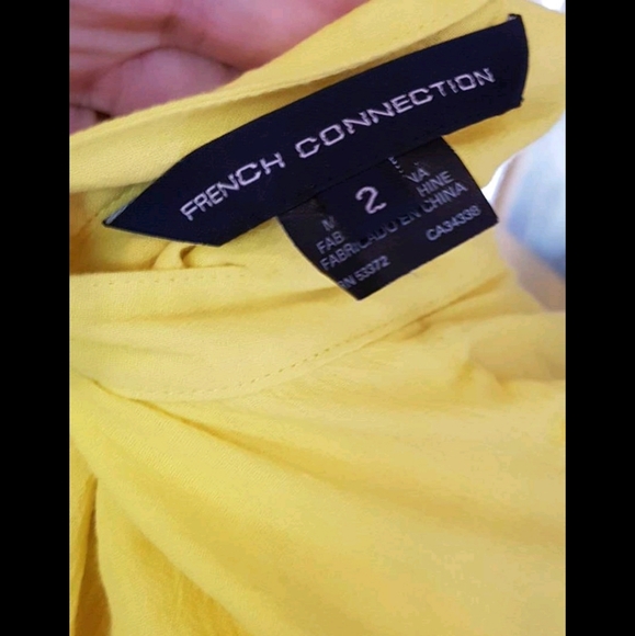 FCUK Yellow tunic - Picture 4 of 5